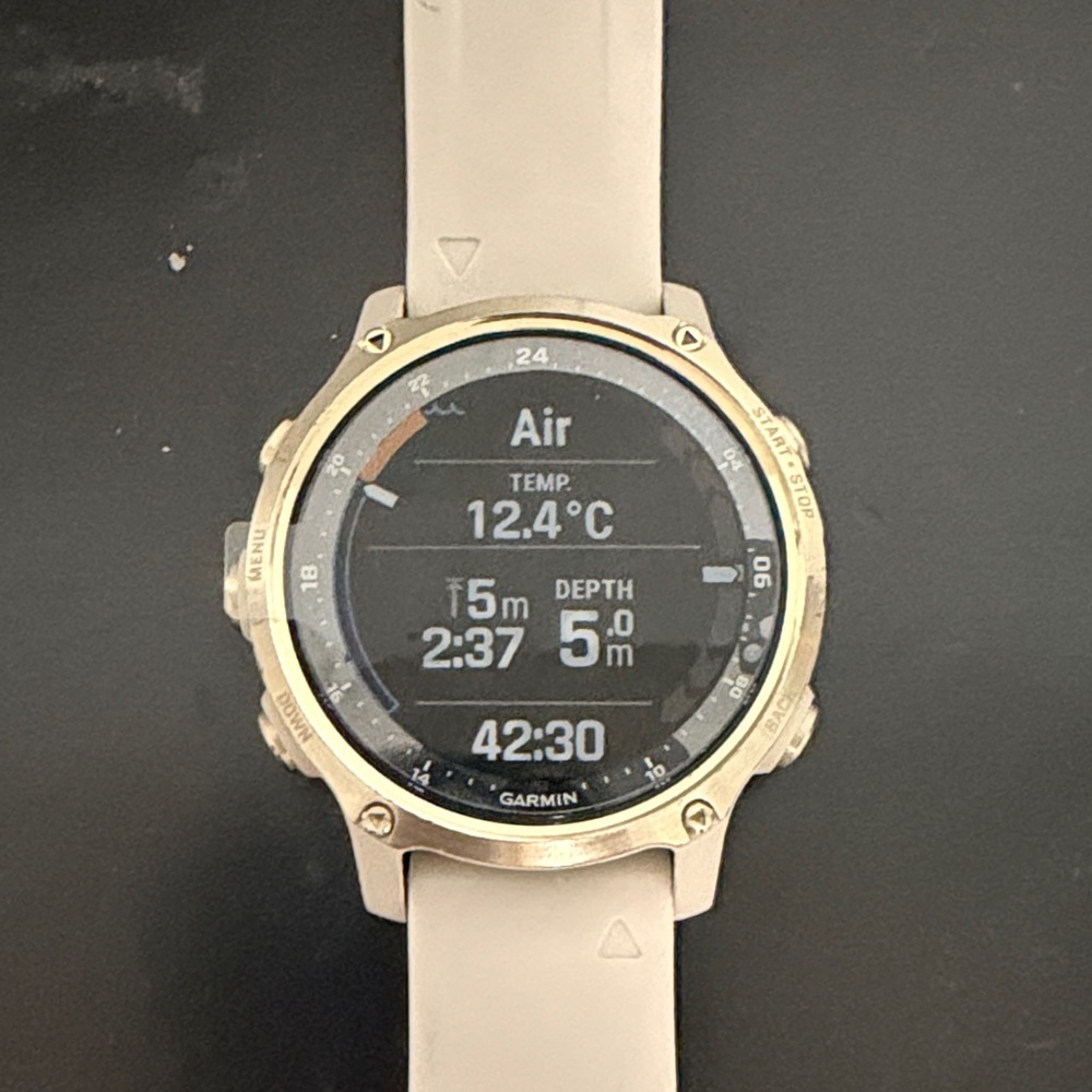 Garmin Descent MK2 43mm
Comes w box, extra strap, REFURBISHED UNIT!
